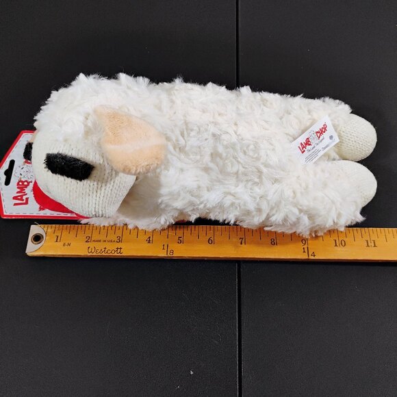 Lamb Chop Dog/Cat Toy | Squeaky Plush | 10” | New - Picture 5 of 5